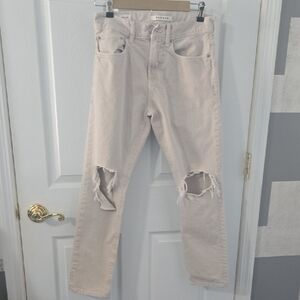 PacSun Light Beige Slim Taper Jeans